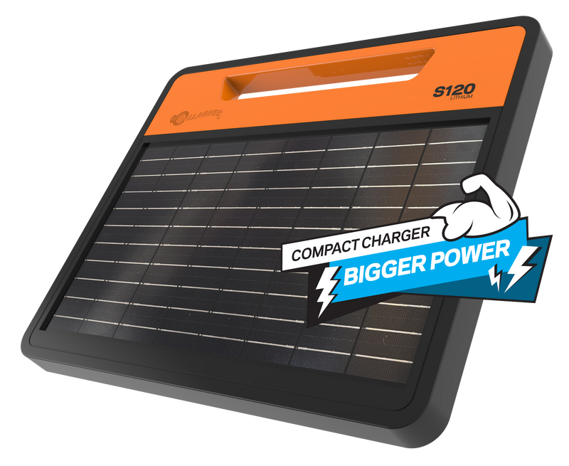 Chargez l'image dans la visionneuse de la galerie, S120 Lithium Solar Fence Energizer