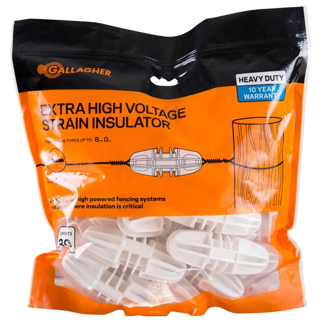 Laai prent in Gallery-kyker, Extra High Voltage Strain Insulator 25pk