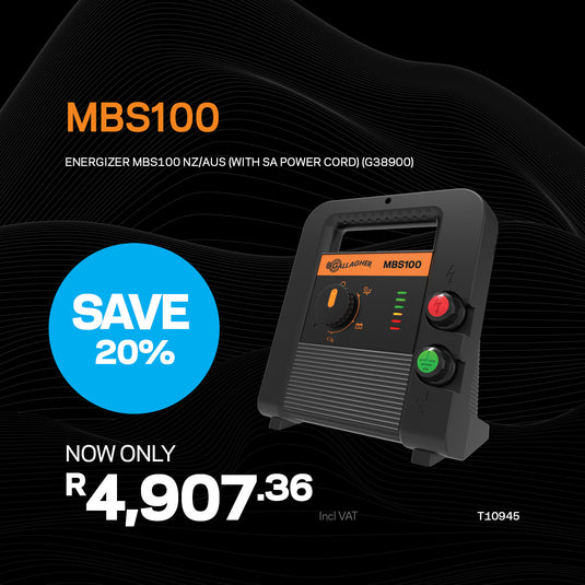 Black Friday Special - MBS100 Energizer