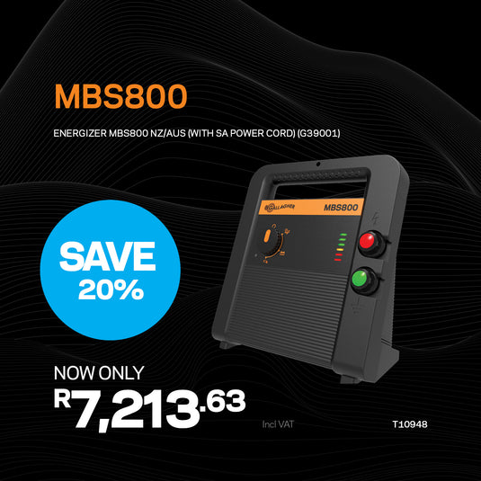 Black Friday Special - MBS800 Energizer