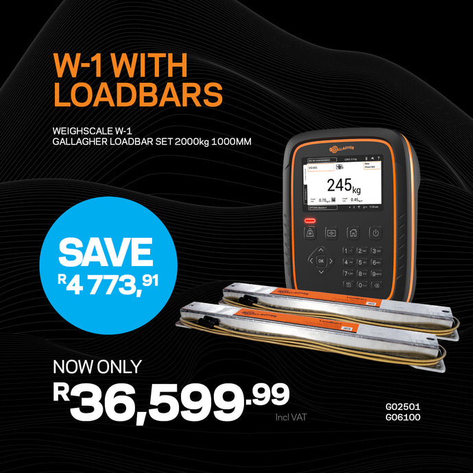 Black Friday Special - W-1 With 2000KG Loadbar