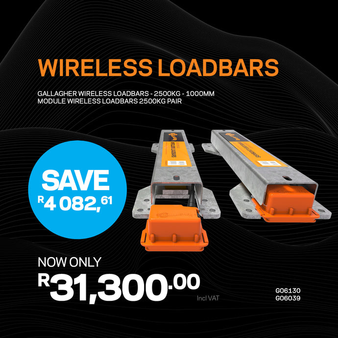 Black Friday Special - Wireless Loadbars 2500KG 1000MM
