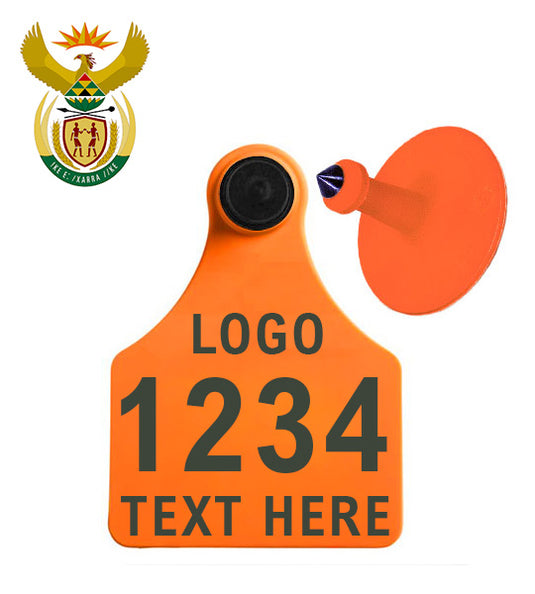 Button Male and Senior Female Tags