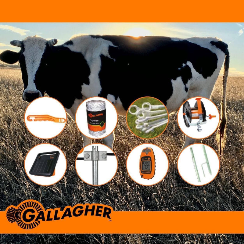 Load image into Gallery viewer, 500 Meter Cattle Fence Bundle Kit (S100)
