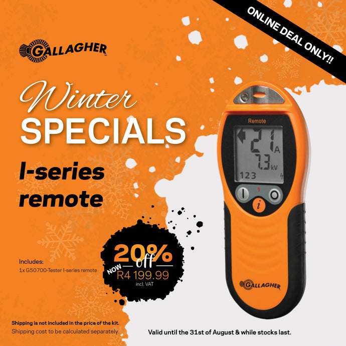 WINTER SPECIAL I-SERIES REMOTE