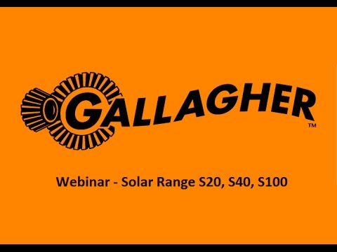Load and play video in Gallery viewer, S100 Solar Fence Energizer
