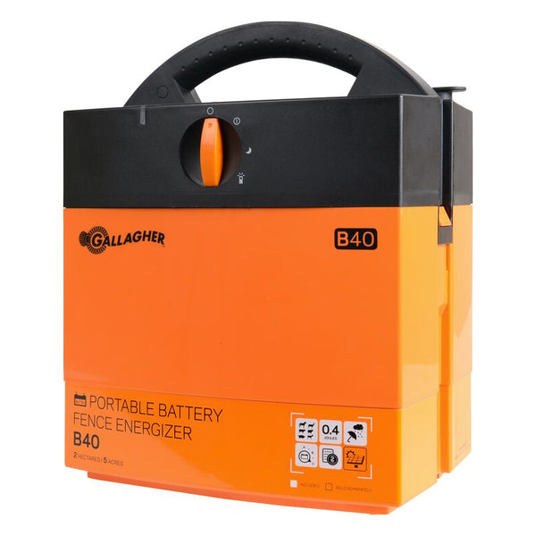 B40 Portable Battery energizer Gallagher South Africa Online Store