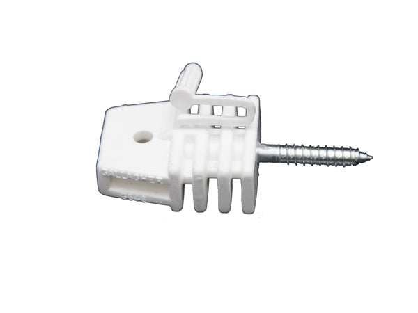 Gate Anchor Screw in white 5Pk