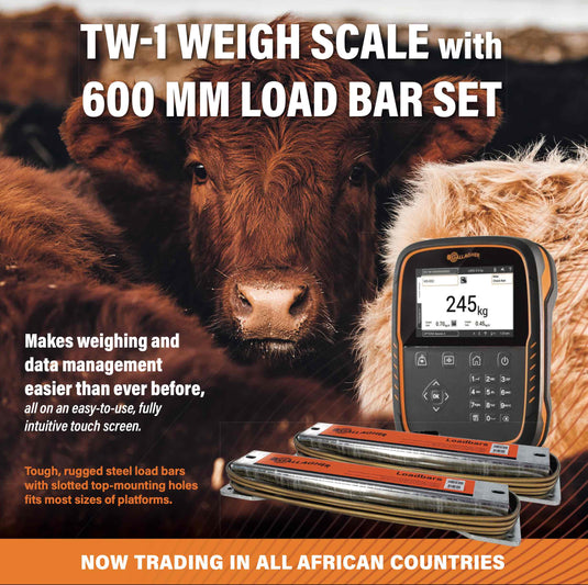 TW-1 Weighscale with 600mm Loadbar Set